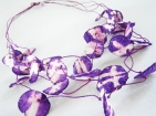 Necklace model Ur ultra violet